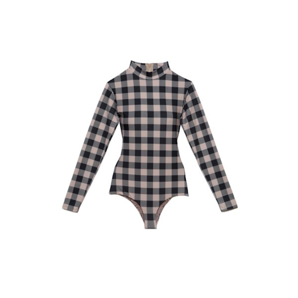 Acacia Swimwear Ehukai Rashguard in Check